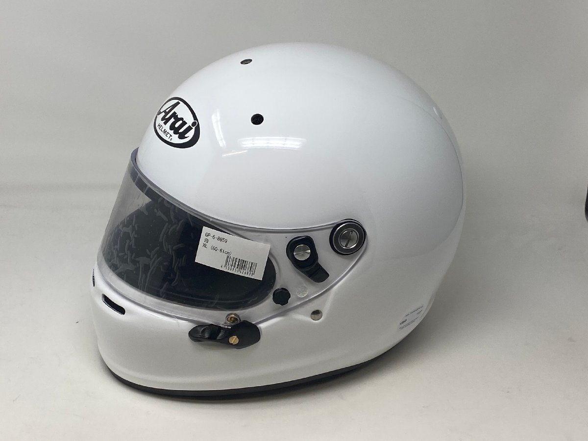  cheap start ARAI Arai GP-6 XL size (60-61cm) new goods store stock go in change therefore 2022 year 4 month 14 day manufacture 