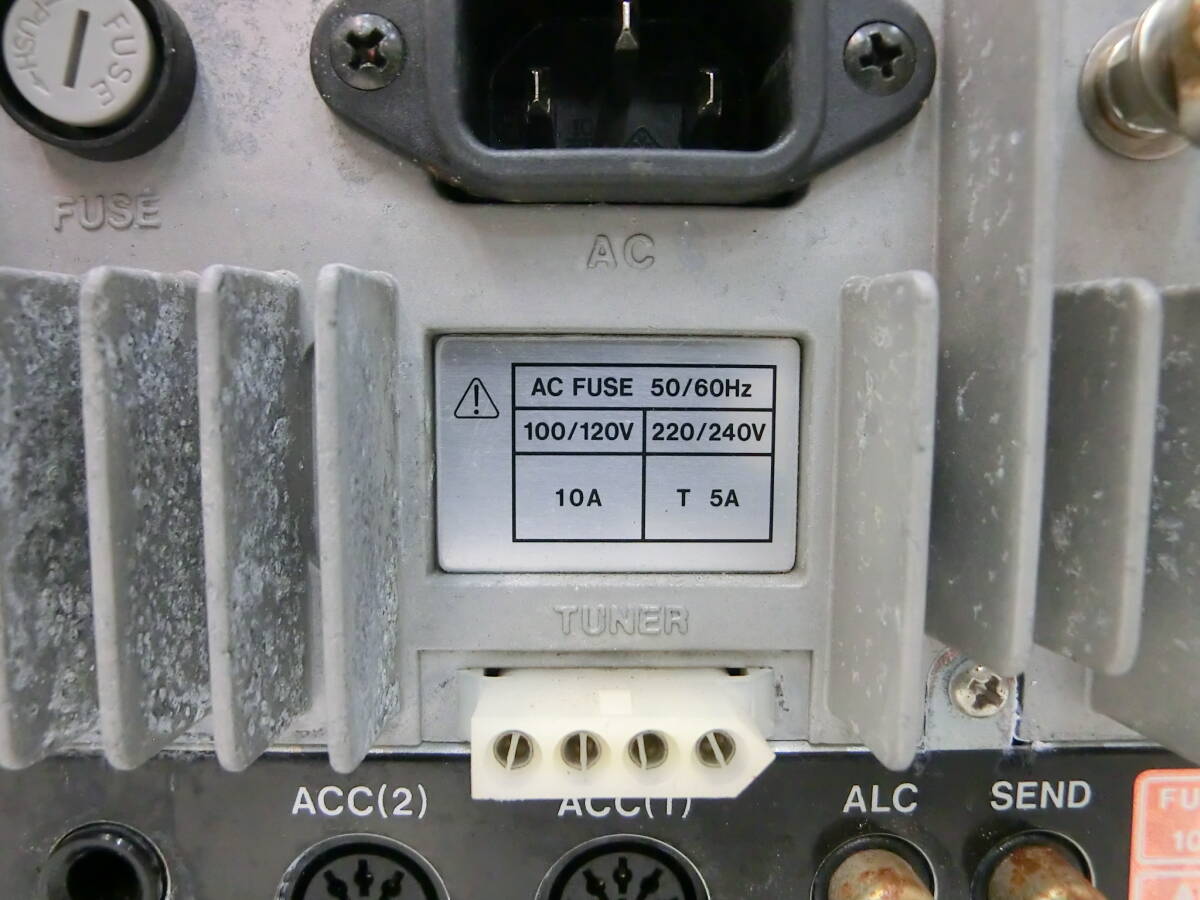 ハローCQ祭 アイコム HF トランシーバー 50MHz IC-736 無線機 アマチュア無線 通電作動未確認 趣味 ICOM TRANSCEIVERの画像10
