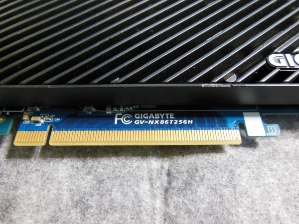 ◆◇ GIGABYTE /ギガバイト / GV-NX86T256H /Geforce 8600GT /256M DDR2 / DVI X2 /グラフィックカード/ JUNK ◇◆の画像5