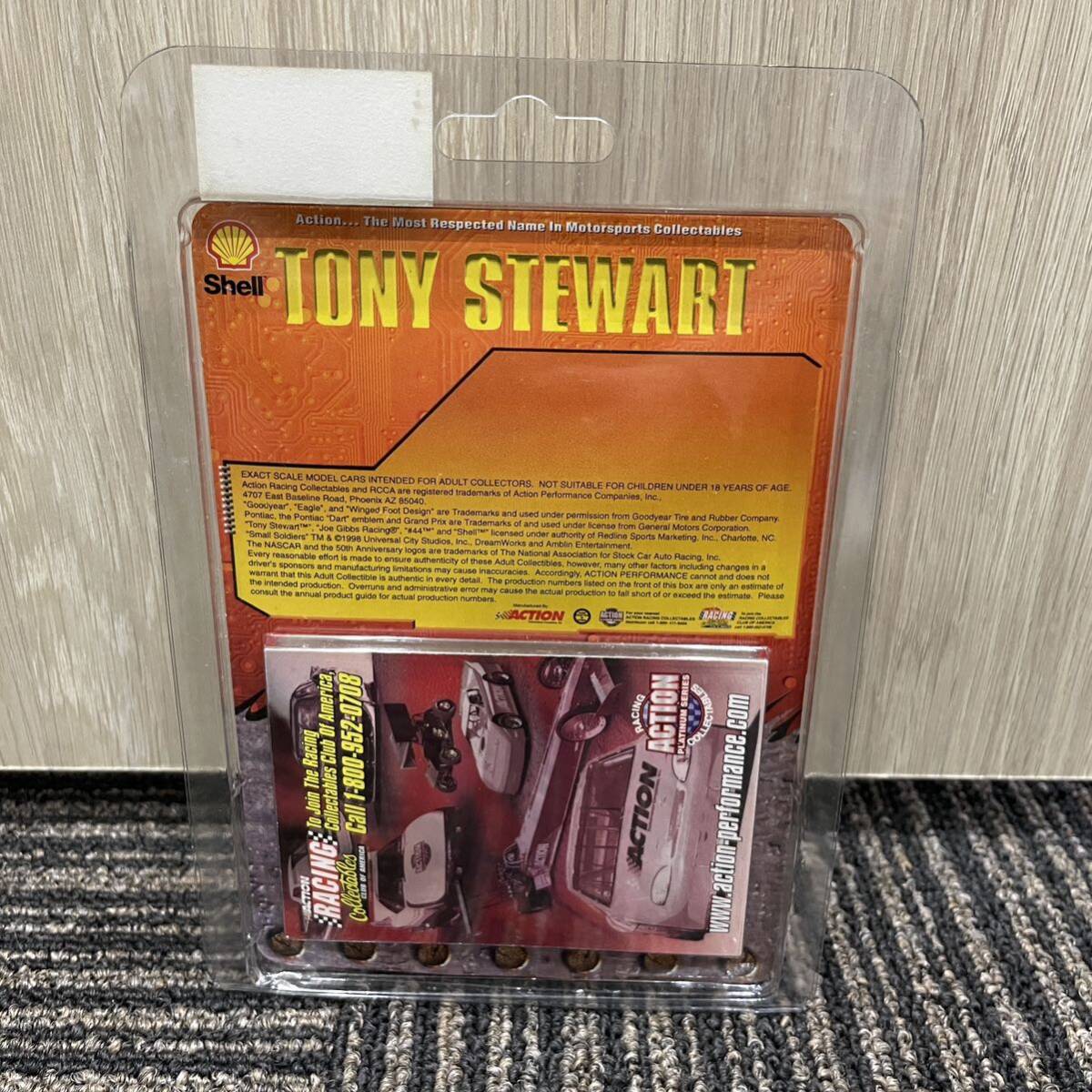 ★ 新品未開封 1/64 NASCAR ACTION Tony Stewart #44 Small Soldies 1998 Pontanic ナスカー アクション Shell スモールソルジャー_画像2