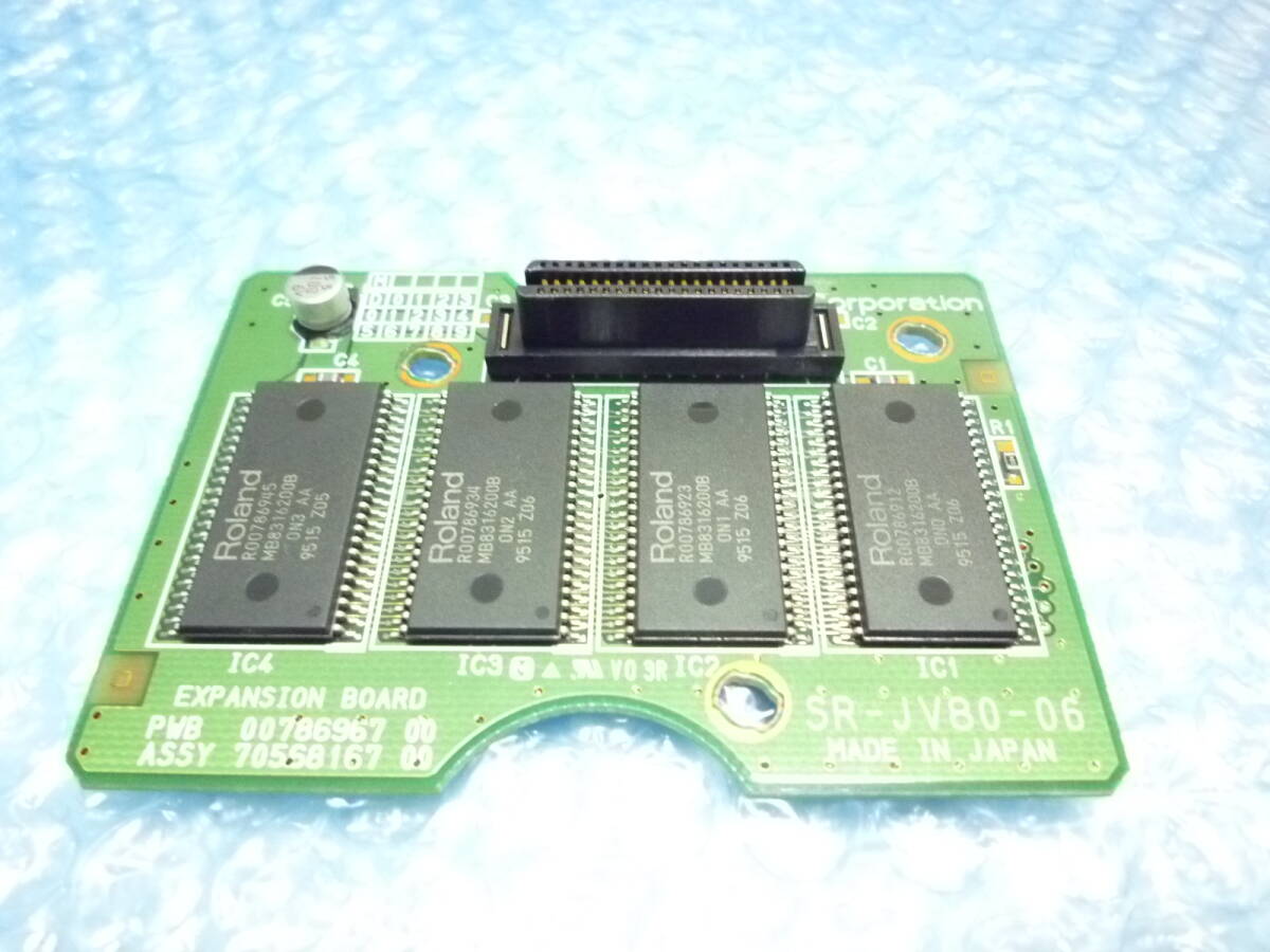 Roland/ローランド SR-JV80-06 DANCE 音源ボード エクスパンションボード 240210の画像2