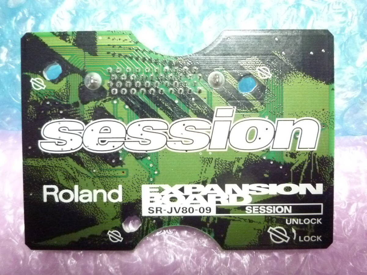 Roland/ローランド SR-JV80-09 session 音源ボード エクスパンションボード 240110_画像1