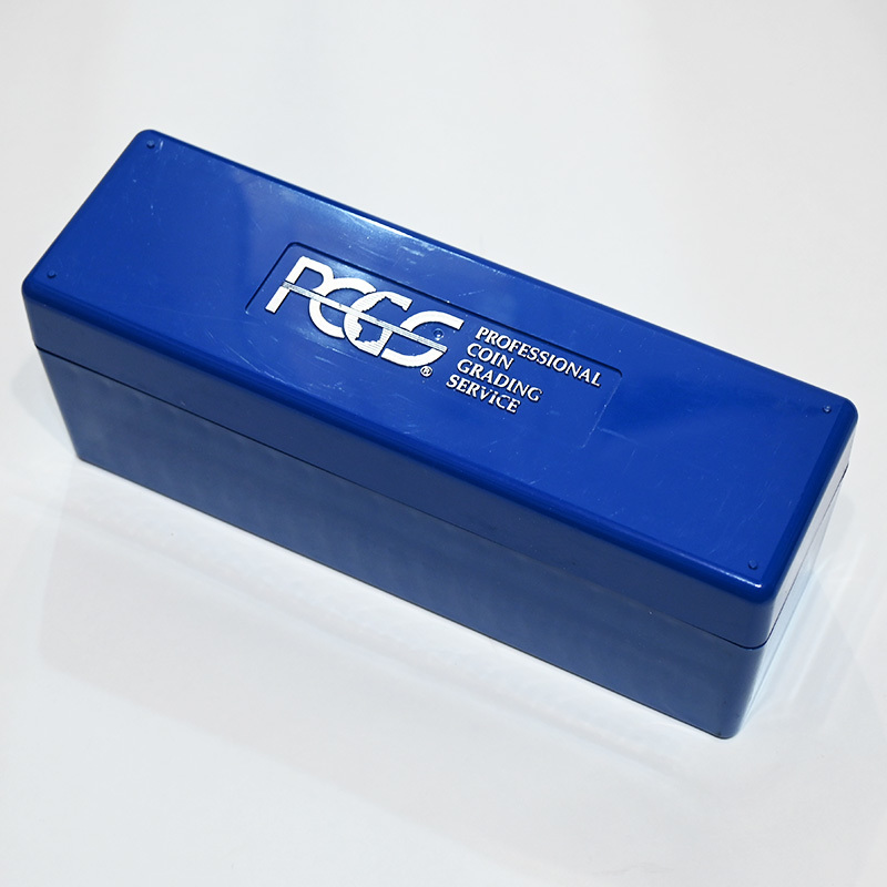 PCGS coin s Rav case s Rav storage box blue 