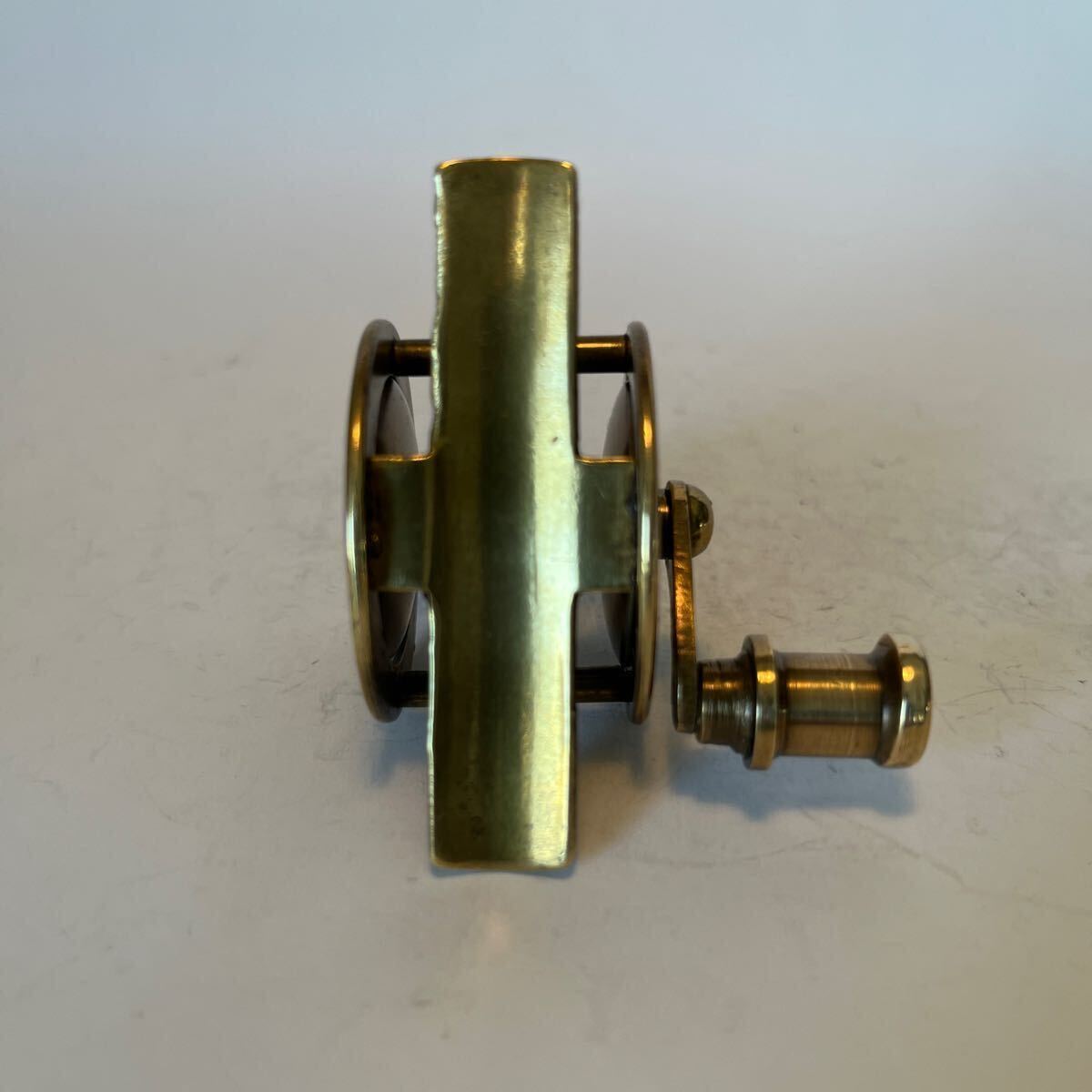 Antique Little Brass Reel 英国製_画像5