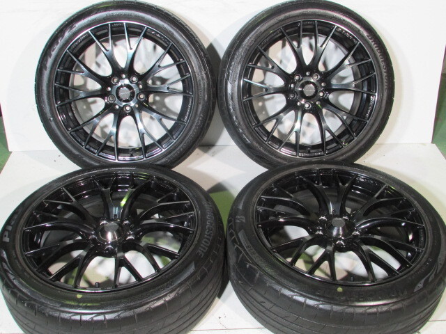 ☆WEDS SPORT SA-20R■ウェッズスポーツSA20R■114.3-5H/18-7.5J/+45■225/45R18■ブリヂストン■プレイズPXⅡ■ヴェゼル.レヴォーグ.RX-8_画像1