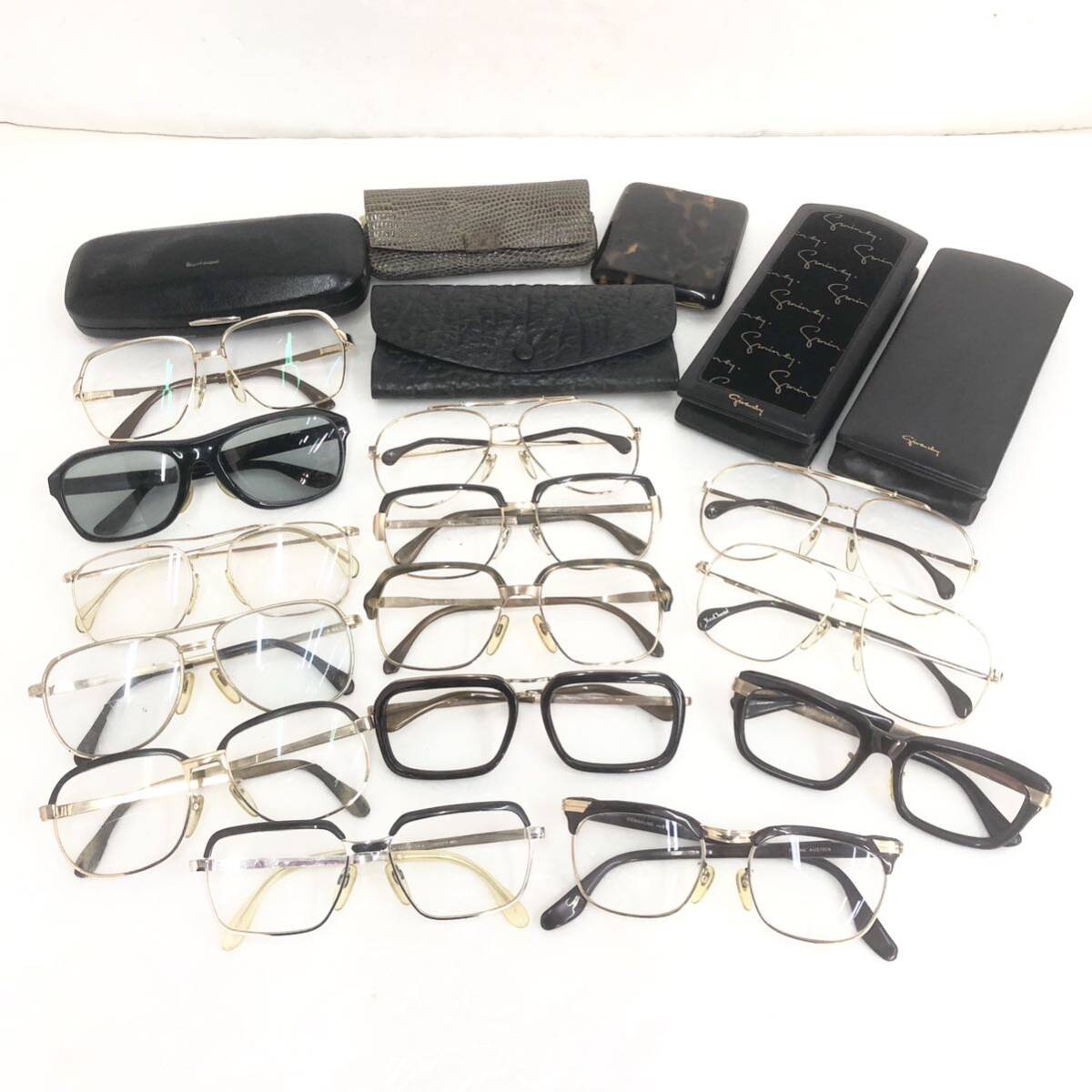* set sale glasses glasses sunglasses case low ten stock Givenchy glasses Vintage brand cigarette case *24032801