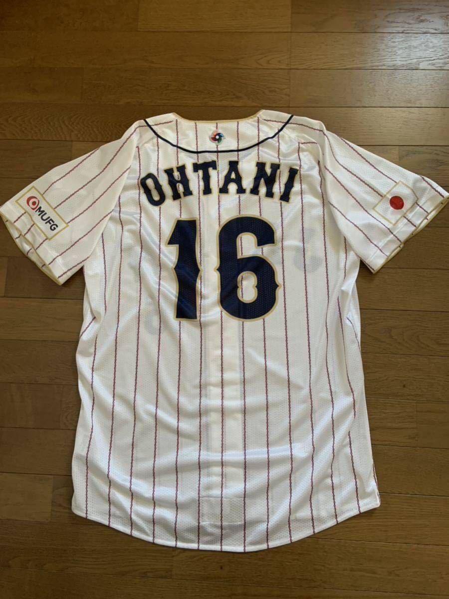 大谷翔平 2023 WBC オーセンティック ユニフォーム ホーム サイズ L Shohei Ohtani Japan authentic Jersey size L_画像1