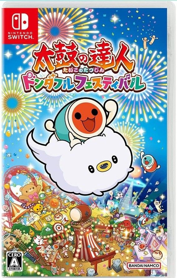 任天堂 Switch ソフト 太鼓の達人 ドンダフルフェスティバル　未開封新品