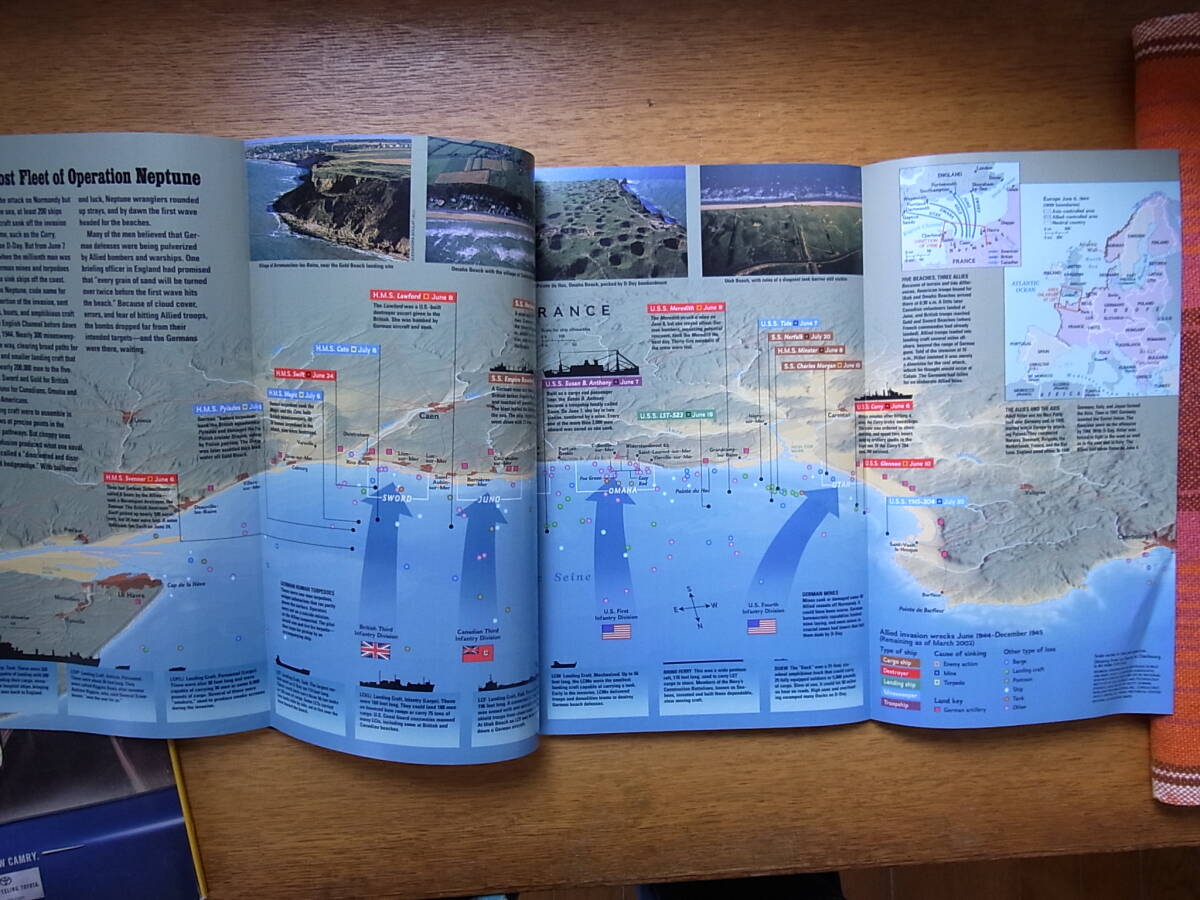 20022年ナショナル・ジオグラフィック アメリカ版2冊ー別刷り地図付き _画像4