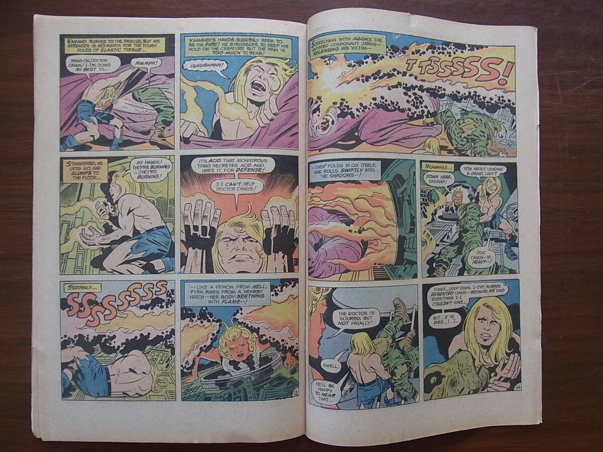 1975年アメコミ「KAMANDI」2冊の画像3