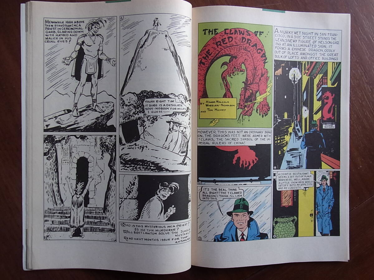 1937年アメリカのハードボイル探偵コミックス「Detective Comics」復刻版_画像5