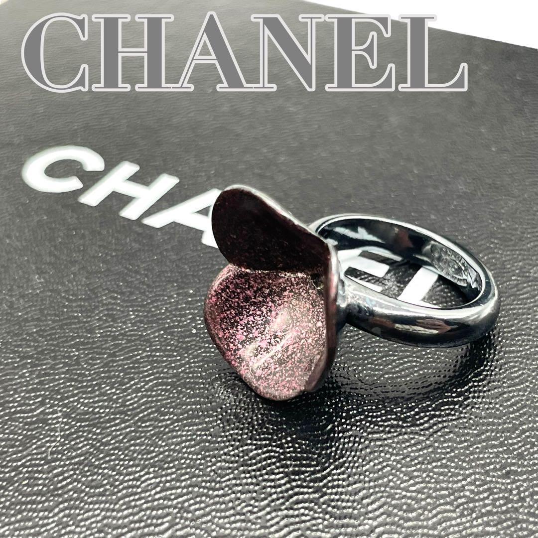 CHANEL 11号　シャネル　フラワー　カメリアモチーフ　リング　指輪　花弁