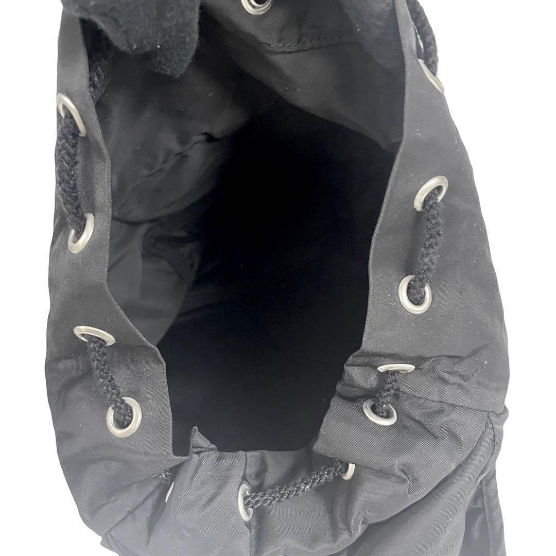PRADA Prada rucksack backpack nylon triangle Logo 