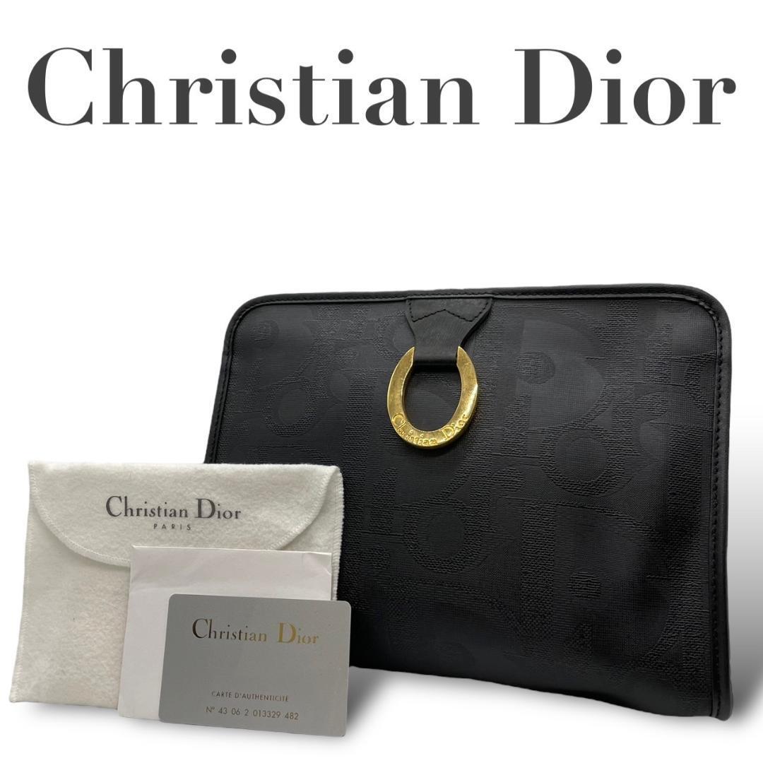 美品　Christian Dior クラッチバッグ　s29 セカンドバッグ　黒