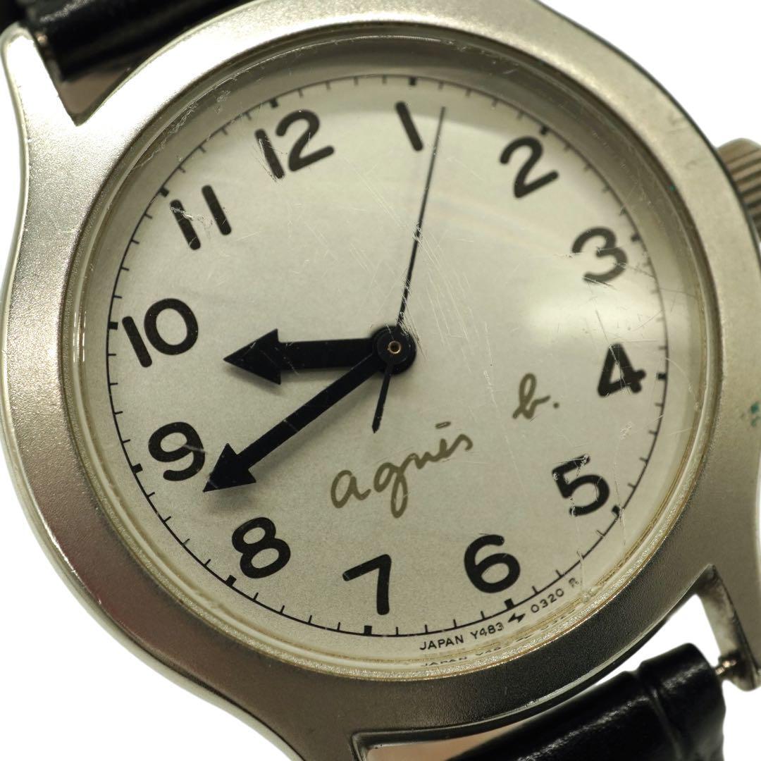 agnisb　アニエスベー　腕時計　レディース　g2　アナログ　ベルト電池交換済