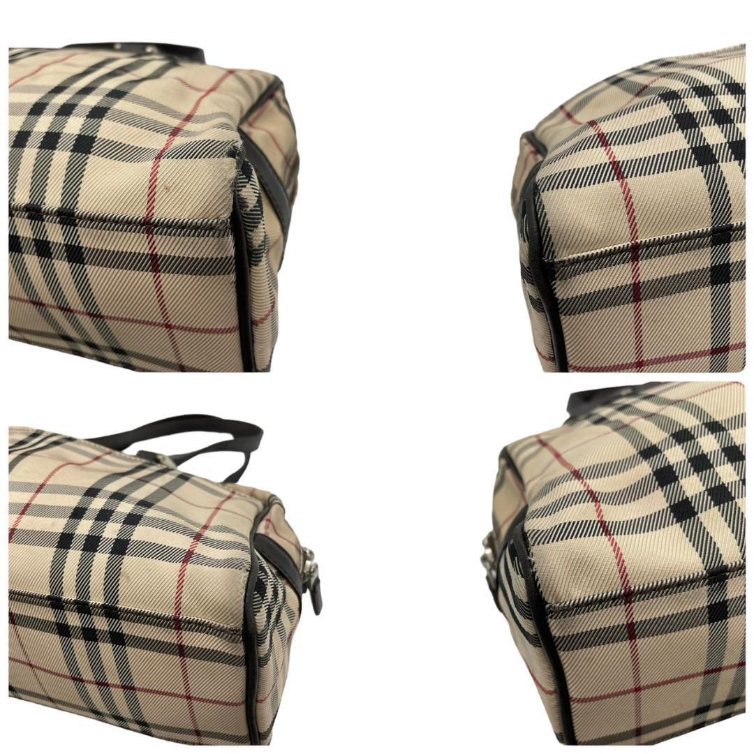 良品　Burberry バーバリー　s25 トートバッグ　ノバチェック　肩掛け_画像7