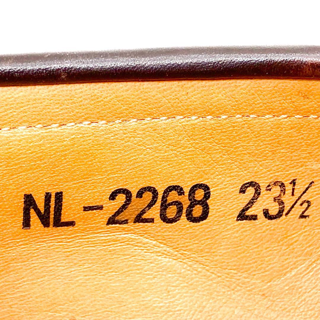 ☆即決・送料無料☆SCOTCH GRAIN スコッチグレイン コインローファー NL-2268 濃茶 ダークブラウン 23.5cm 革靴 ビジネスシューズ メンズ_画像7