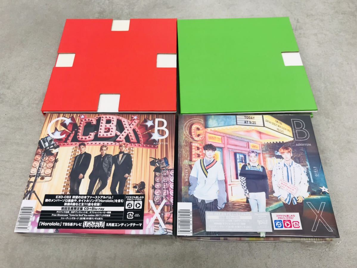k0307-17★CD DVD Blu-ray EXO EXO-CBX / EX'ACT NO6 PLANET #2 等 / ペンライト トレカ 他 まとめて19点 韓国 K-POP_画像8