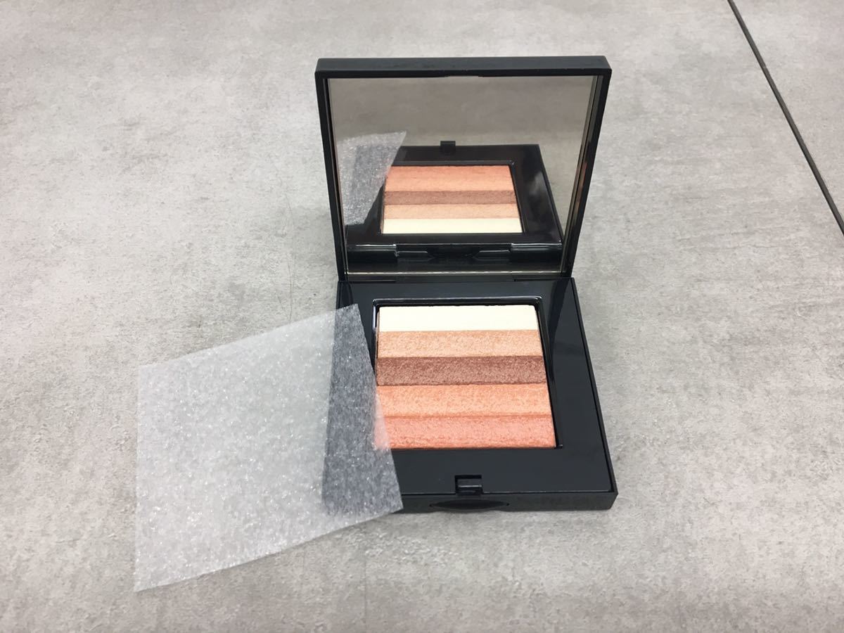 i0219-40★おそらく未使用/BOBBI BROWN Shimmer Brick Compact Apricot/ボビィブラウン/アイシャドウ/アプリコット/コスメの画像4