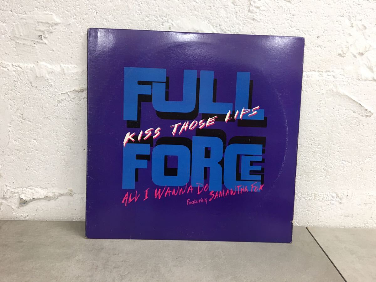 i0310-17★レコードLP / HIPHOP / ヒップポップ/Full Force /Kiss Those Lips [Analog_画像1