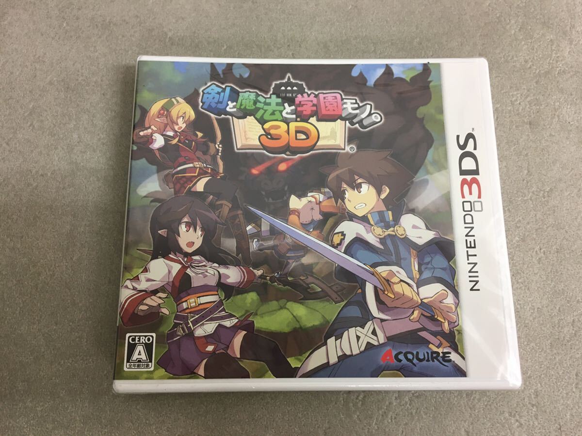 x0323-15* unopened 3DS soft .. magic . an educational institution mono.3D game soft 