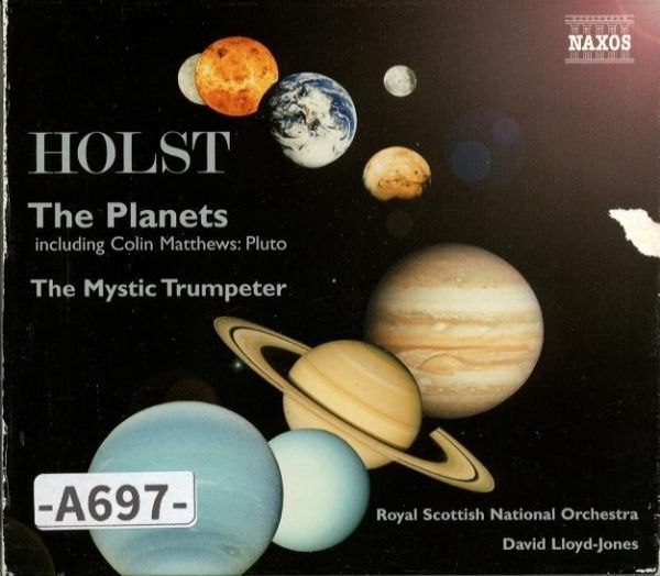 【Naxos】ホルスト 「惑星」 デイヴィッド・ロイド＝ジョーンズ ロイヤル・スコティッシュ国立管弦楽団 -A697- CDの画像1