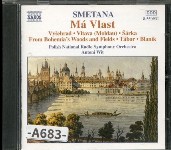 【Naxos】スメタナ：連作交響詩「わが祖国」（ポーランド国立放送響／ヴィト）    -A683- CDの画像1