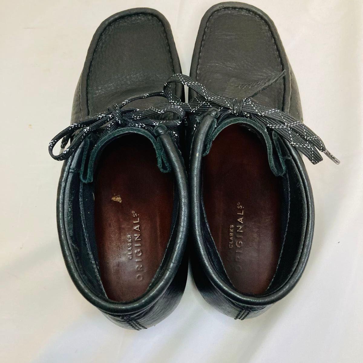 Clarks クラークス　ワラビー　GORE-TEX ゴアテックス　レザー　黒 Wallabee ブラック