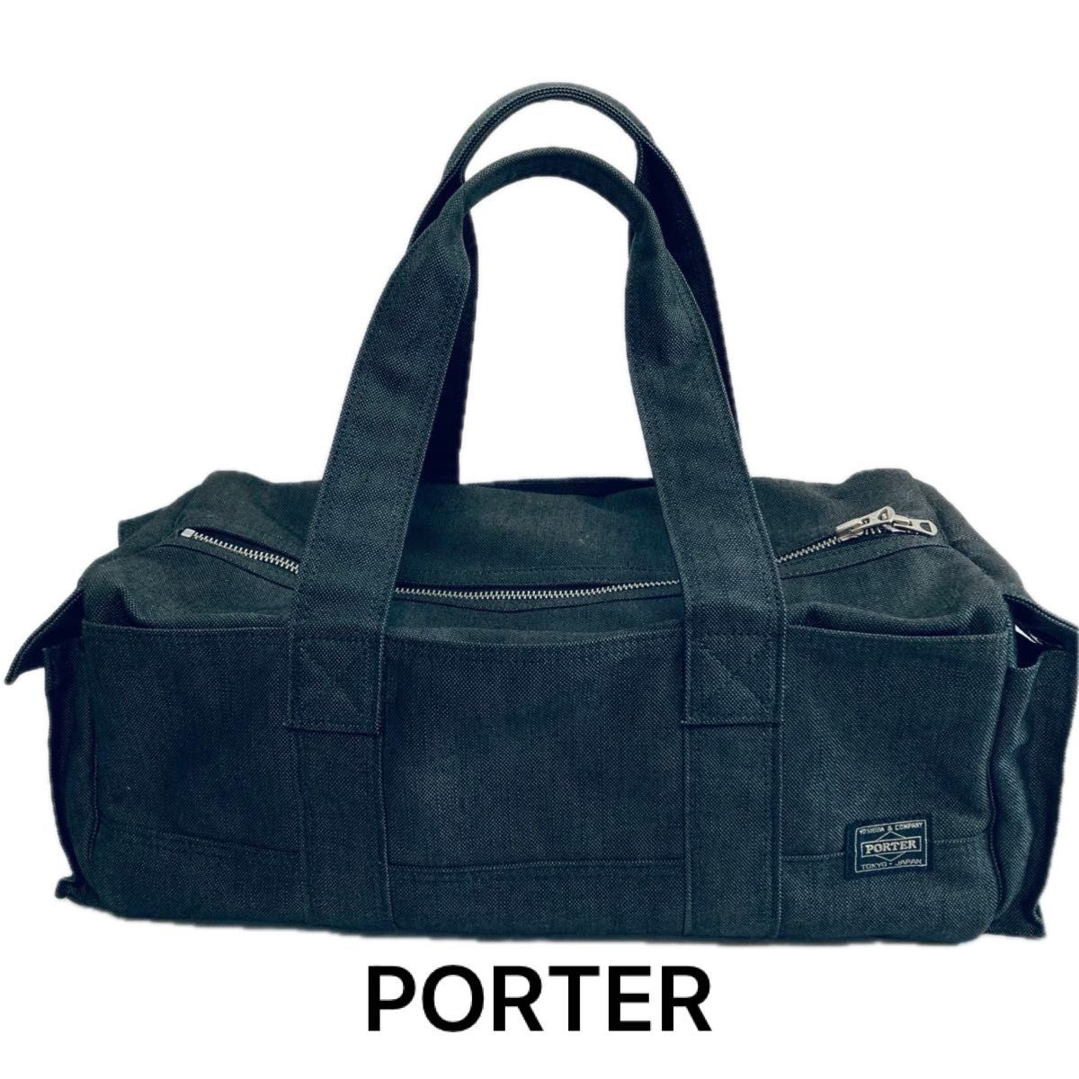 ポーター PORTER スモーキー ボストンバッグ スクエア型 ポーター PORTER スモーキー ボストンバッグ スクエア型