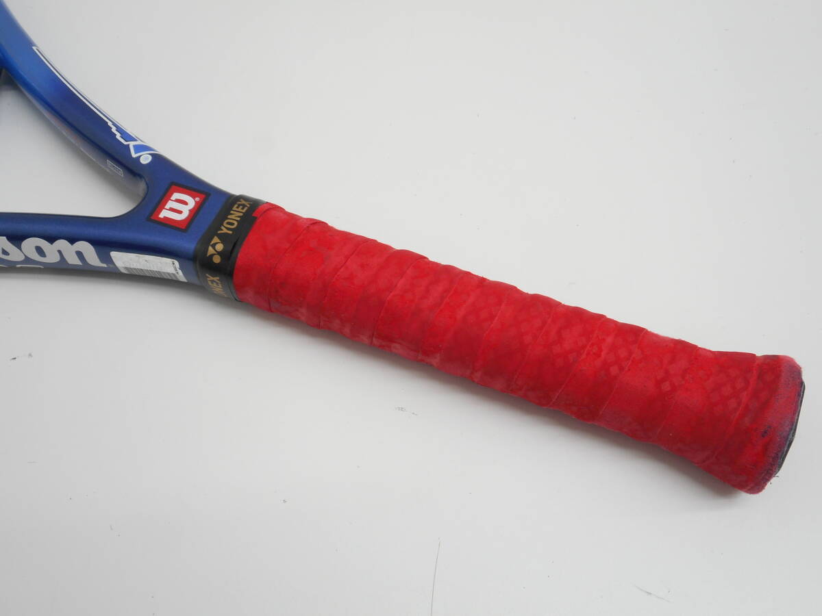 スポーツ祭 ⑤ ウィルソン テニスラケット Wilson HAMMER 6.5 中古品 傷あり ケース有りますがおまけです_画像9