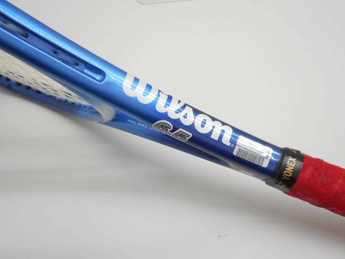 スポーツ祭 ⑤ ウィルソン テニスラケット Wilson HAMMER 6.5 中古品 傷あり ケース有りますがおまけですの画像3