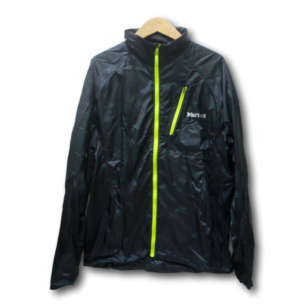 即決☆マーモット ウインド ジャケット BLK/US Lサイズ 日本サイズ (XL~XXL くらい) 送料無料 ネコポス トレイル 大きいサイズ
