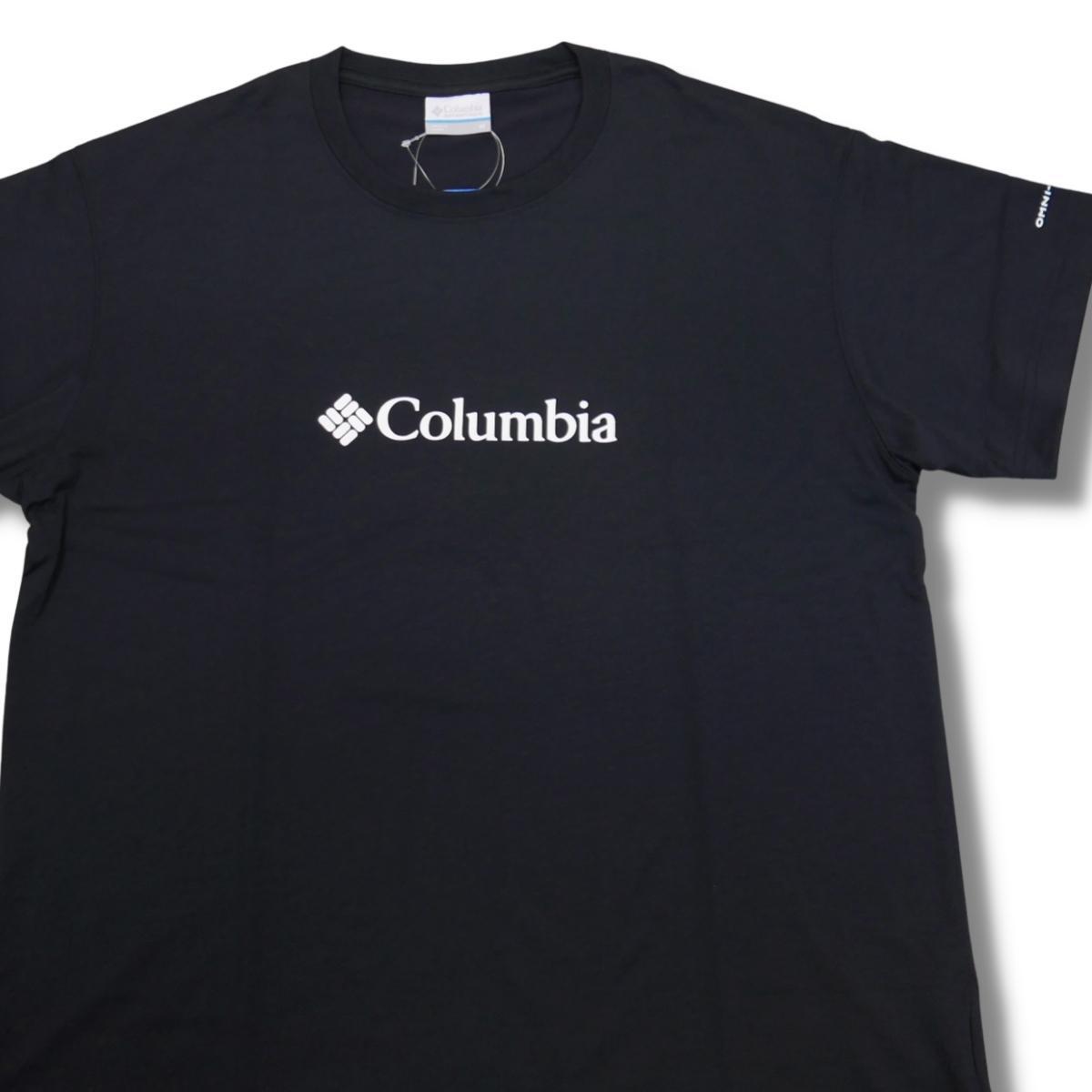 即決☆コロンビア アーバンTシャツ BLK/Lサイズ 送料無料 機能Tシャツ ブラック 黒 速乾 ドライ UPF30 紫外線カット _画像3