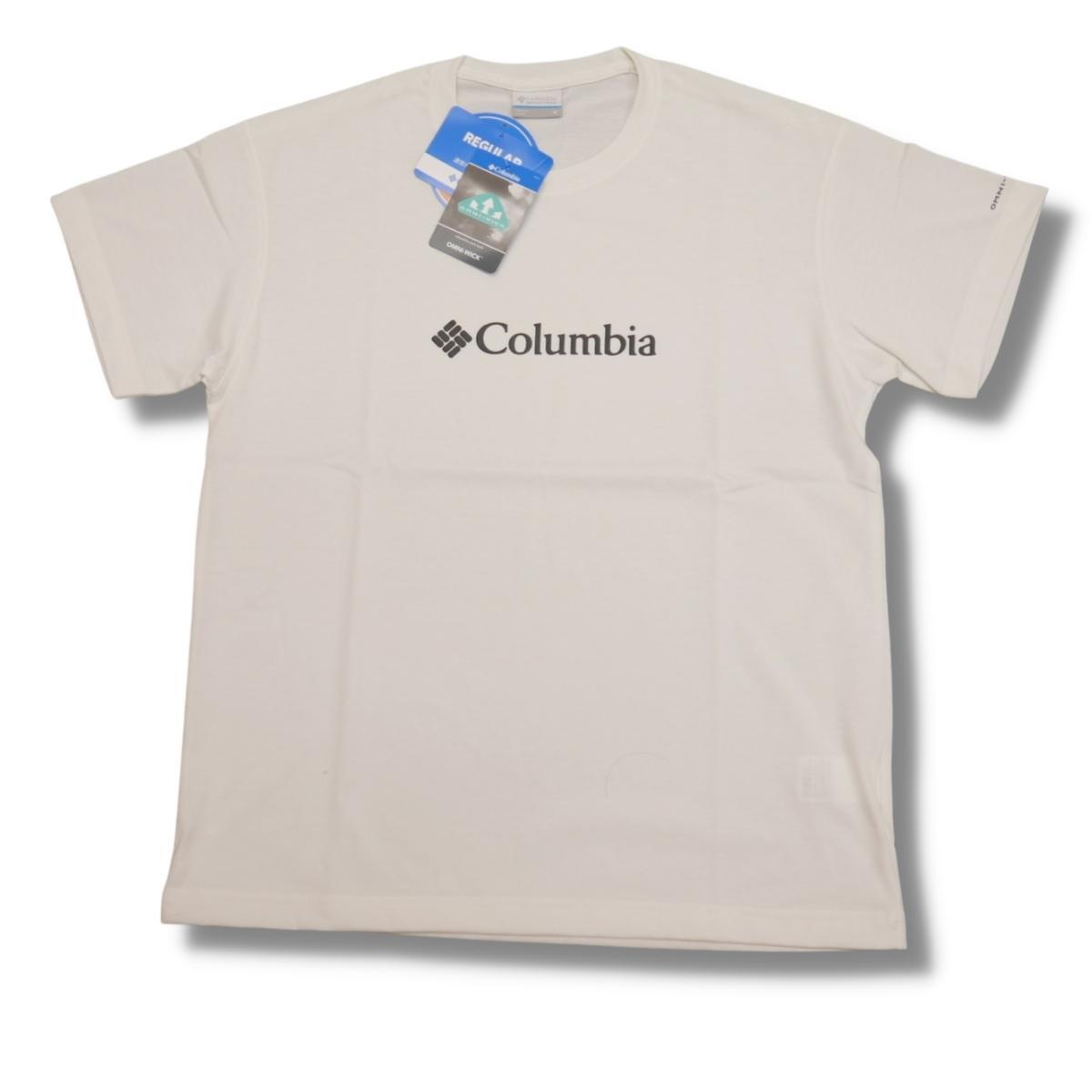即決☆コロンビア アーバンTシャツ WHT/Mサイズ 送料無料 機能Tシャツ ホワイト 白 速乾 ドライ UPF30 紫外線カット_画像7