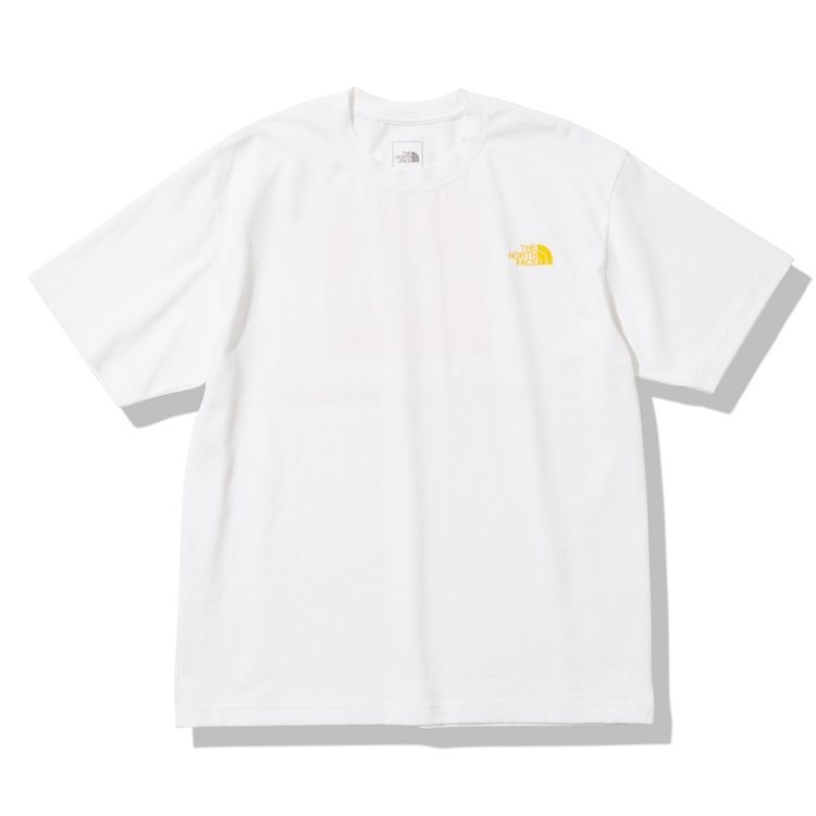 即決☆ノースフェイス バンダナ スクエア ロゴ 半袖Tシャツ WT/XLサイズ ホワイト 白 半袖Tシャツ ロゴ 速乾 ドライ