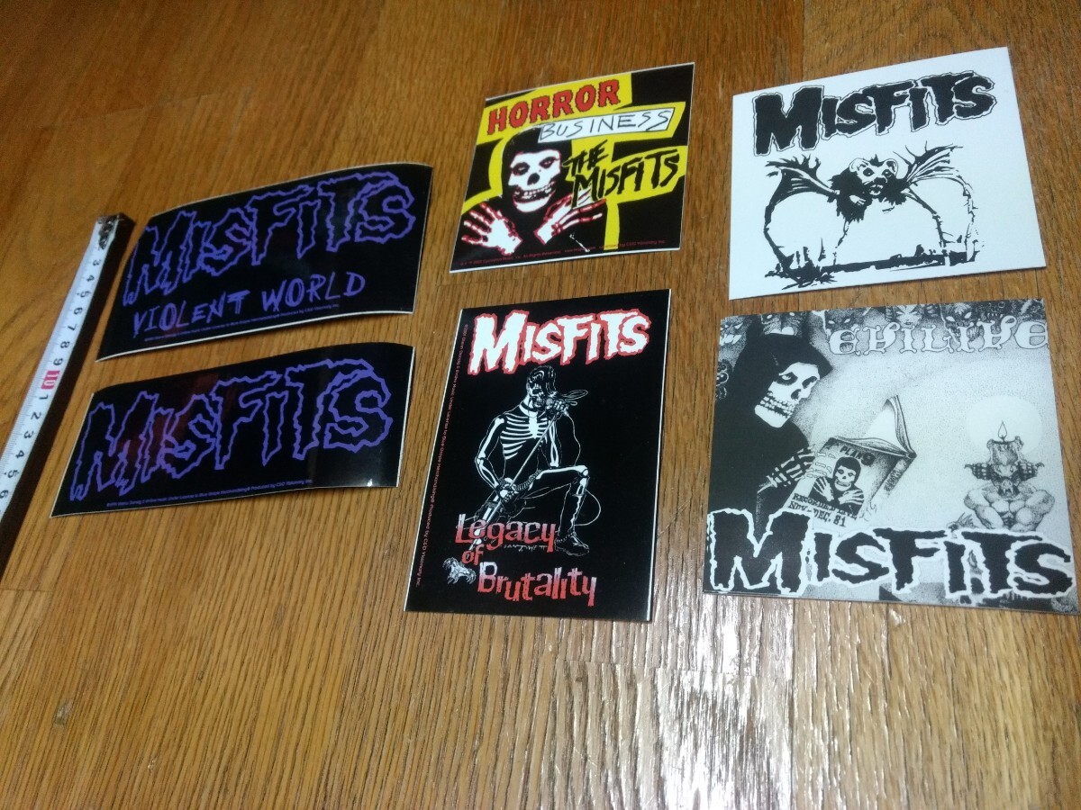 *AKMS* MISFITS ミスフィッツ ステッカー　セット LIVING DEAD SUPREME METALLICA メタリカ CORN KURT COBAIN ROCK ロック_画像3