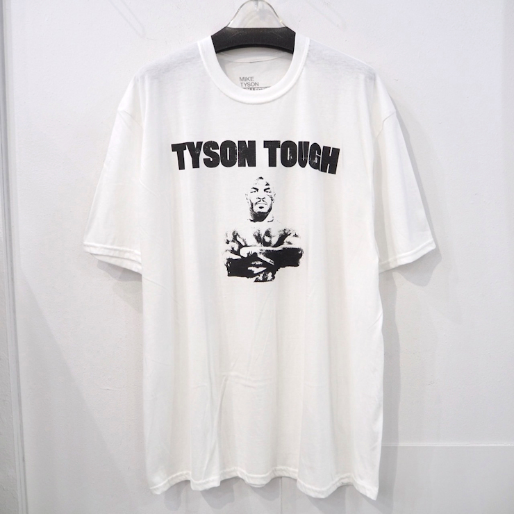 新品 2XL オフィシャル 正規品 マイクタイソン TOUGH プリント Tシャツ 白 ホワイト ブラック メンズ XXL MIKE TYSON 本物 公式 ボクシング_画像3