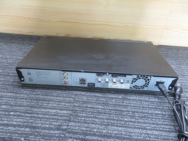 K☆SHARP ブルーレイディスクレコーダー BD‐SS80 B・CAS付き 15年製 動作OKの画像3