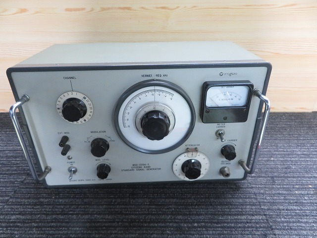 W☆meguro MSG-228A-S　CITIZENS BAND STANDARD SIGNAL GENERATOR 動作OK_画像1