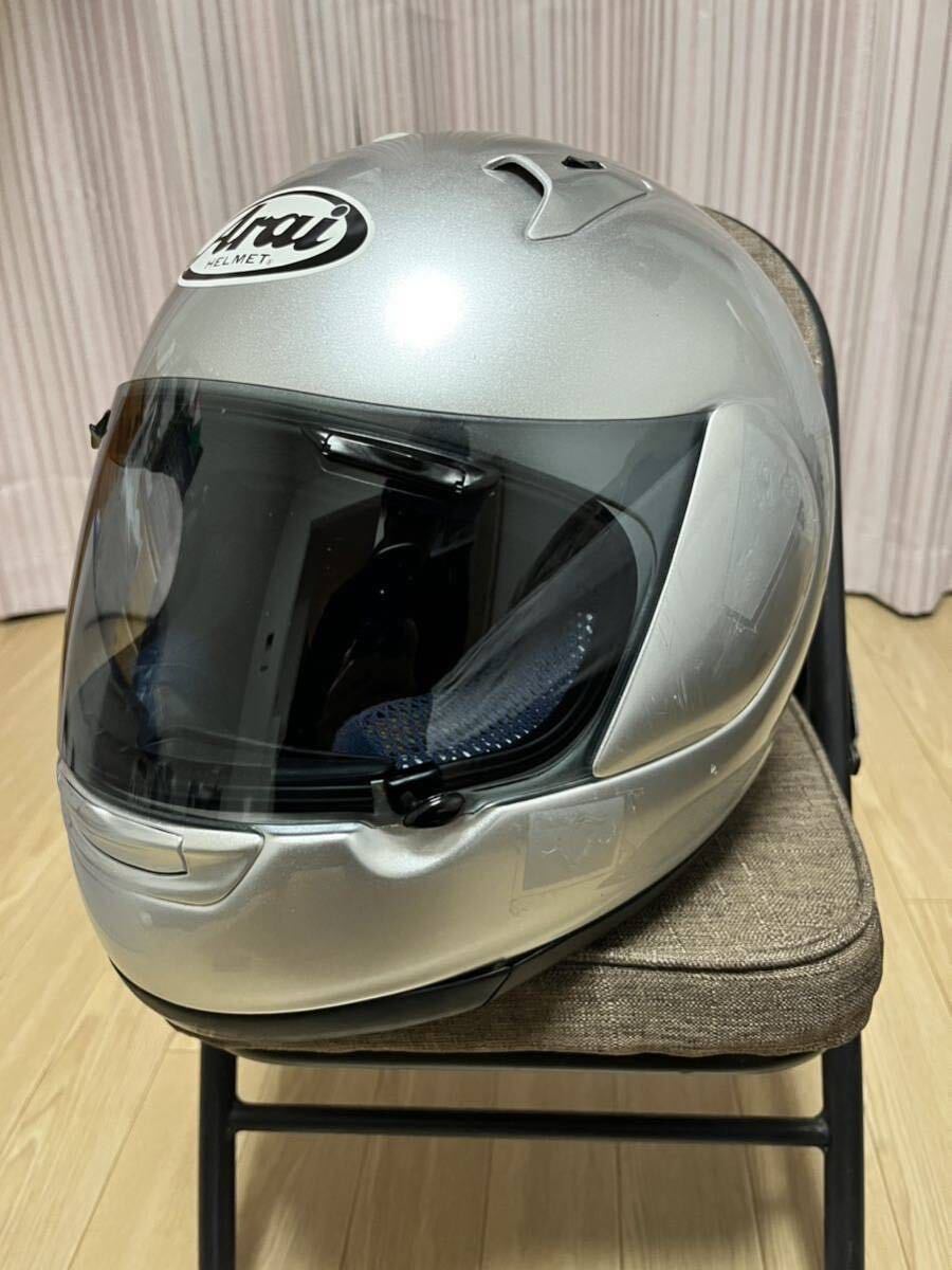 1円売り切り アライ Arai アストロ TR Mサイズ 57〜58cm フルフェイスヘルメット ヘルメット OHベース (検)SHOEI ショウエイ BELL ラパイド_画像2