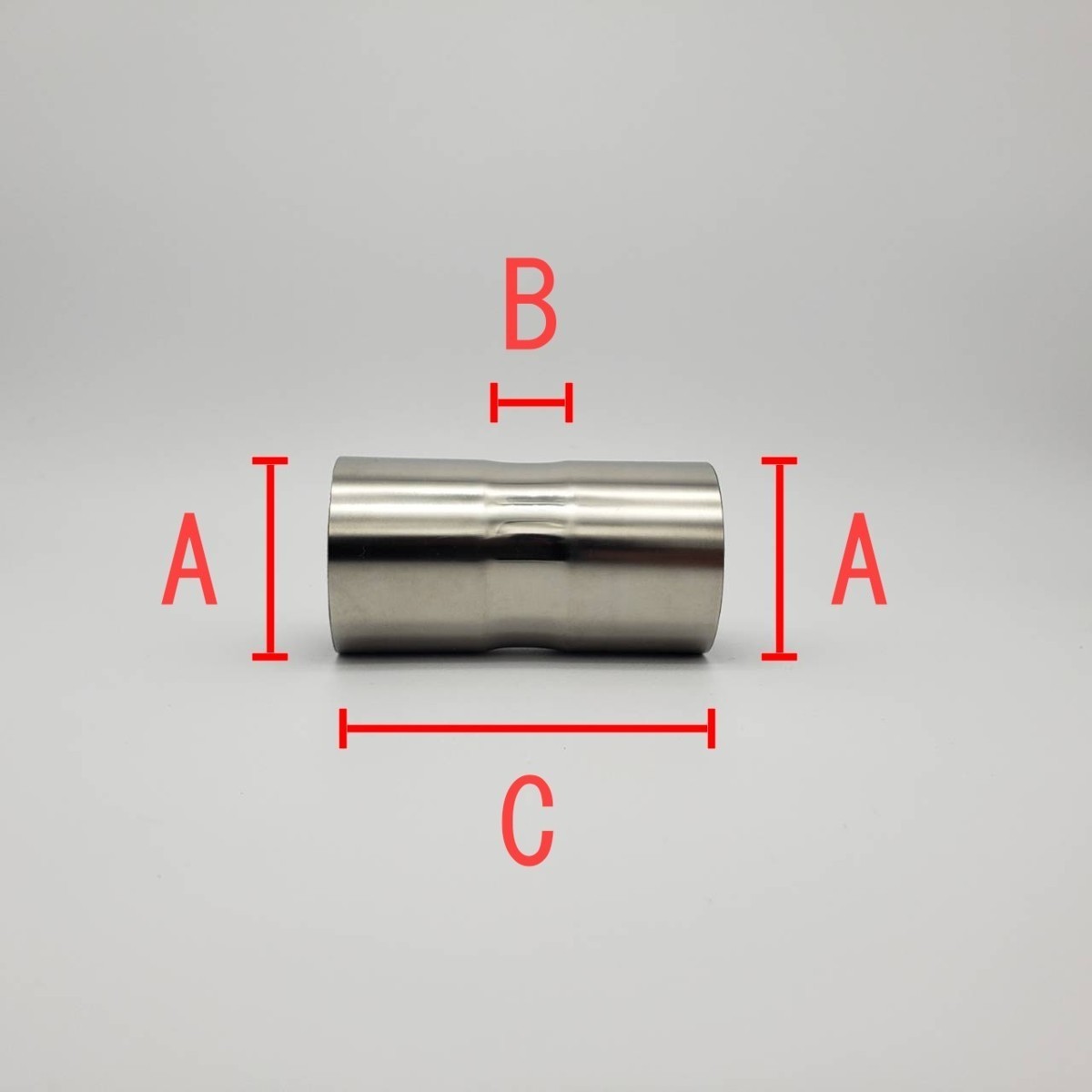  joint труба 50.8φ обе стороны разница включено удлинение нержавеющая сталь новый товар 