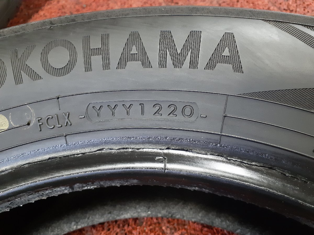 パF5091■185/65R15 88S　4本価格　YOKOHAMA BluEarth-GT AE51　送料無料 ’20年 7分山 デミオ アクア フリード シエンタ ノート フィット_画像10