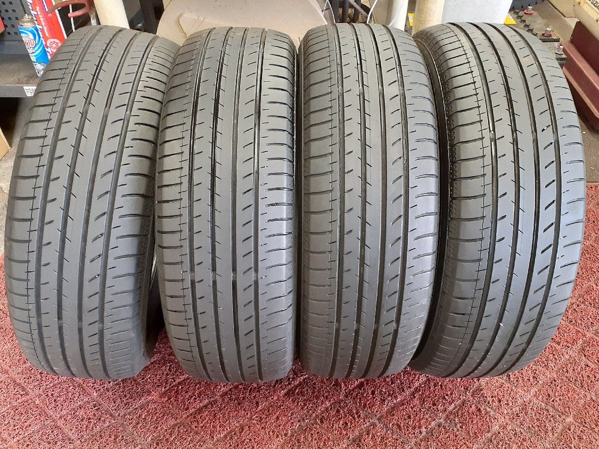 パF5091■185/65R15 88S　4本価格　YOKOHAMA BluEarth-GT AE51　送料無料 ’20年 7分山 デミオ アクア フリード シエンタ ノート フィット_画像1