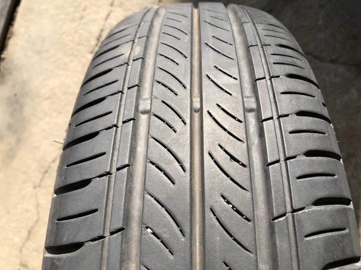 J1F1340■165/55R15 75V　4本価格　DUNLOP ENASAVE EC300　送料無料 夏 タイヤ アルミセット スズキ純正 ワゴンＲ 15×4.5Ｊ +45 ハブ径54_画像5