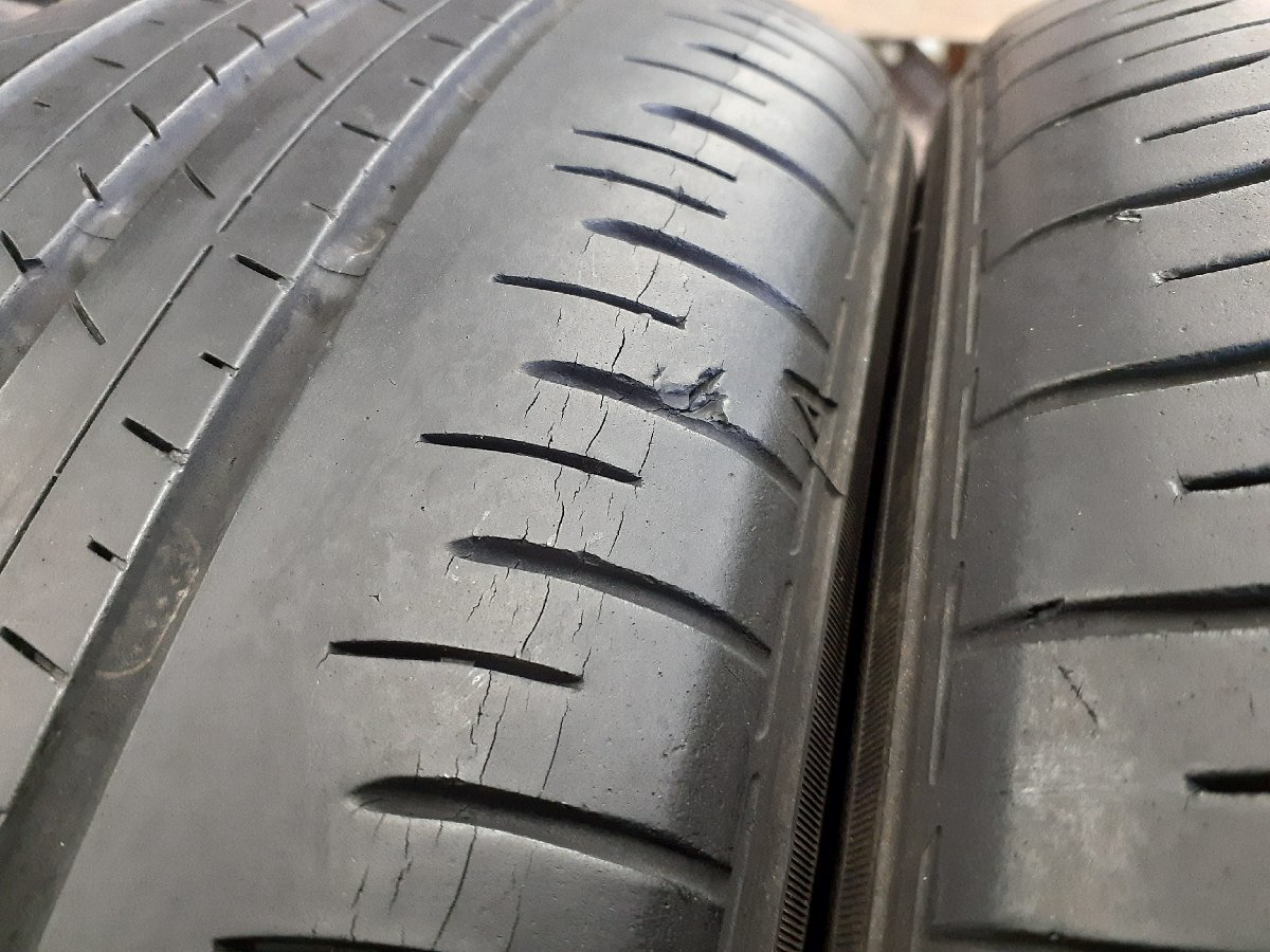 パF5137■185/60R15 84H 4本価格 DUNLOP ENASAVE EC300+ 送料無料 夏 ’21年 ヤリス ヴィッツ フィット シャトル インサイト アクアの画像6