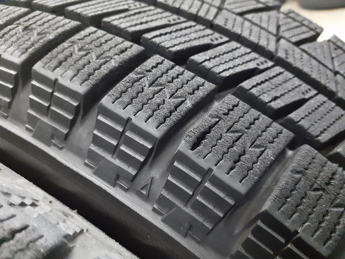 パF5166■165/65R13 77Q　4本価格　BRIDGESTONE BLIZZAK REVOGZ　スチールホイール　送料無料 冬 7.5分山 13×4.5J +45 PCD100 ハブ径54㎜_画像8