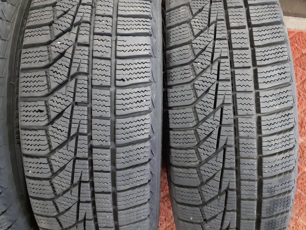 パF4562■155/65R14 79T　4本価格　Hankook winter Icept IZ2A　送料無料 冬 ’18年 8分山 ワゴンR ムーブ デイズ パレット タント N-BOX_画像3