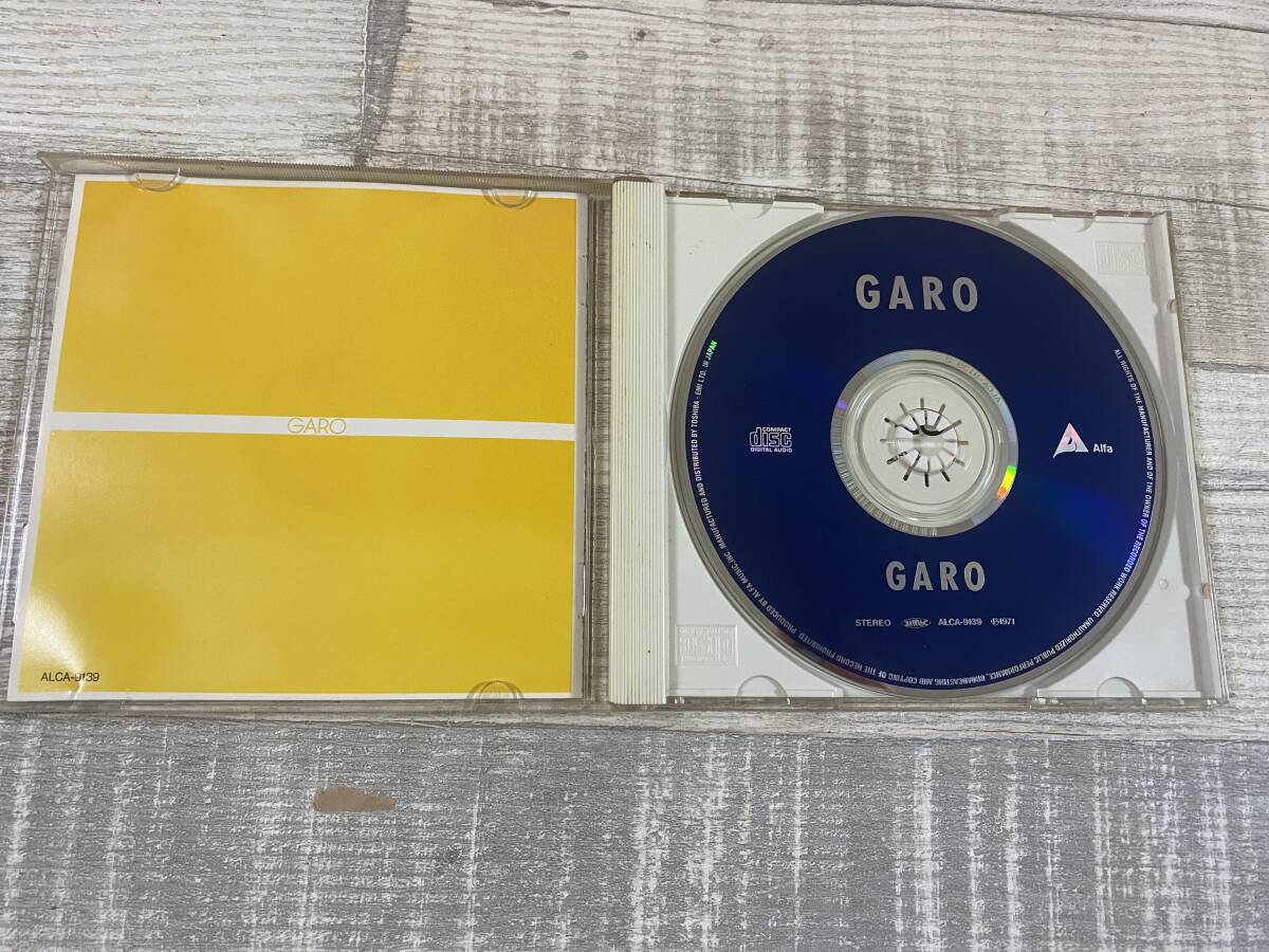 超希少！！超入手困難！！CD ガロ『GARO』一人で行くさ/地球はメリーゴーランド/二人の世界/花の伝説 他 曲名、画像3,4参照 DISK1 10曲_画像2