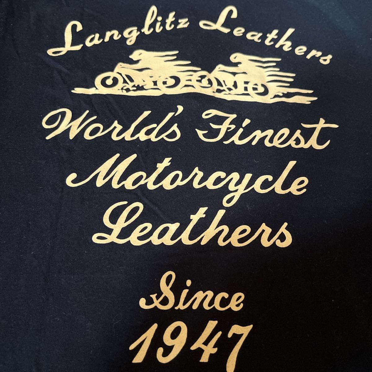 値下げ　Langlitz　Leathers　ラングリッツレザー　ポロシャツ　Tシャツ