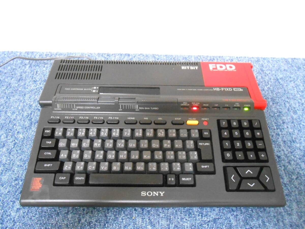 MSX2(SONY) HB-F1XD/中古品